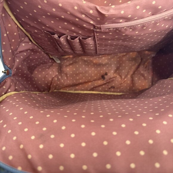 Matilda Jane Backpack & Pencil Case SET Scholarly Me Gingham Floral School Bag - Picture 6 of 16